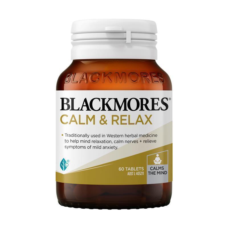 Blackmores Calm & Relax 60 Tablets gallery image