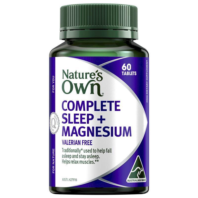 Nature's Own Complete Sleep + Magnesium 60 Tablets gallery image
