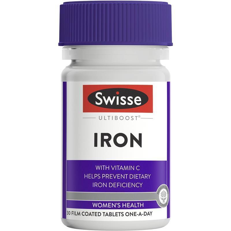 Swisse Ultiboost Iron 30 Tablets gallery image