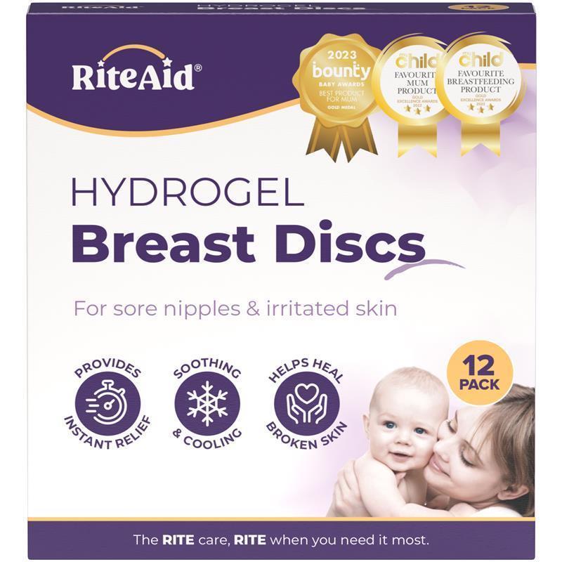 Rite Aid Hydrogel Breast Discs 12 Pack gallery image