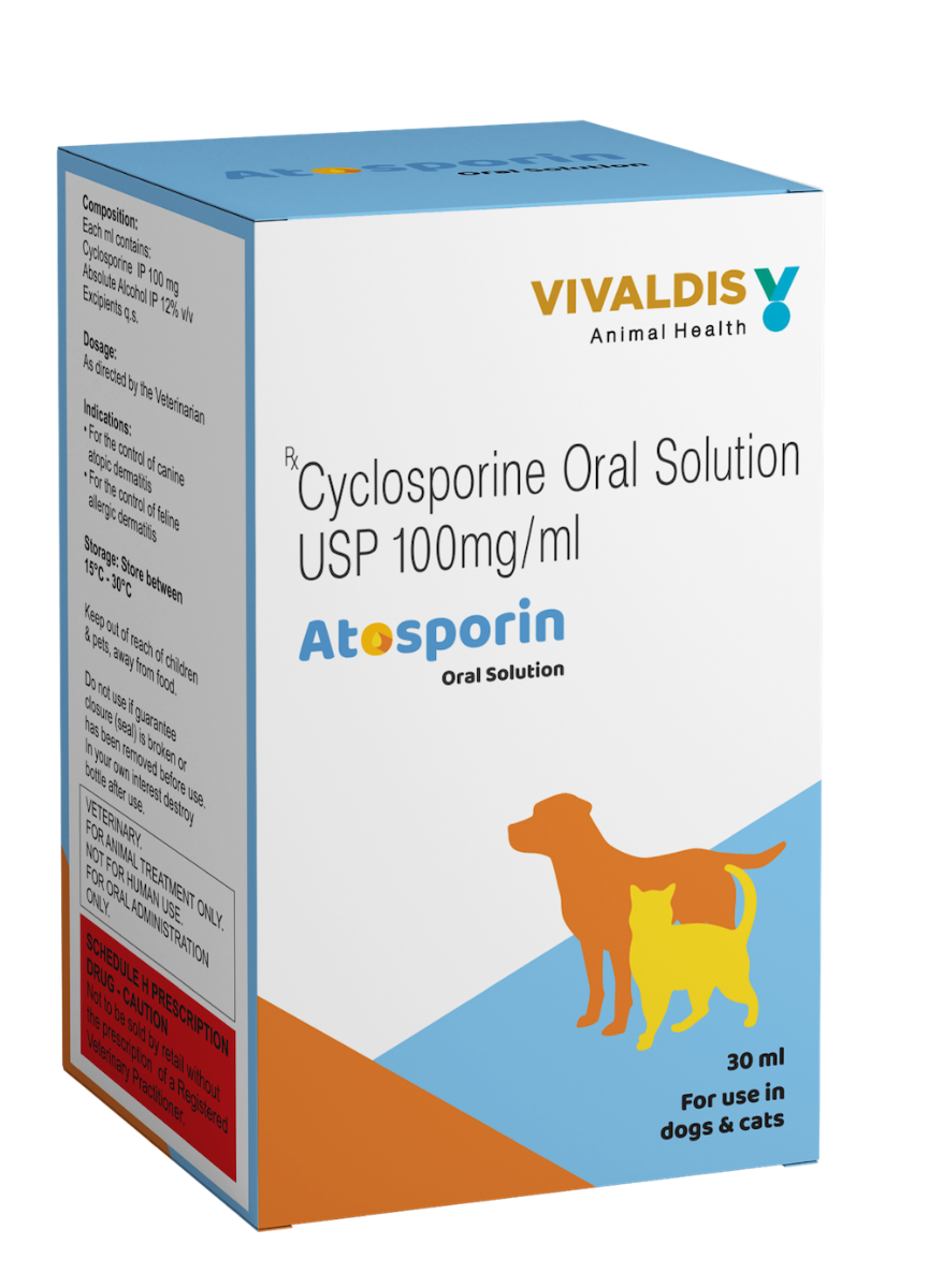 Atosporin (Cyclosporin) 30ml (100mg/ml) gallery image