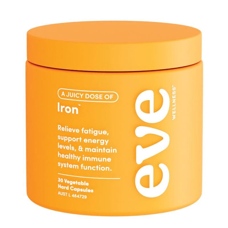 Eve Wellness A Juicy Dose Of Iron 30 Capsules