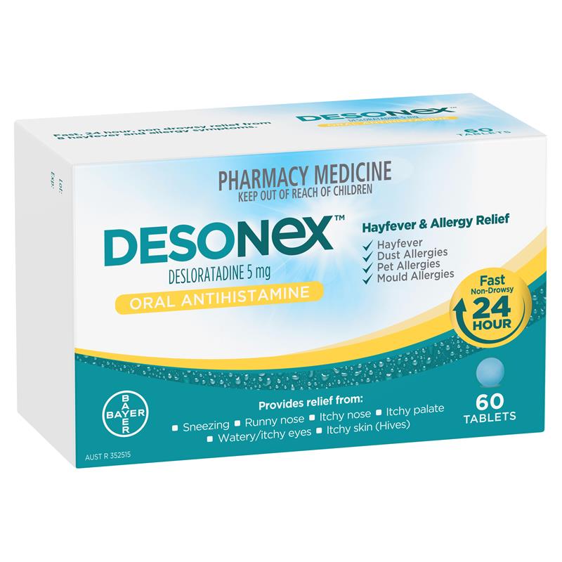 Desonex (Desloratadine) 5mg 60 Tablets gallery image