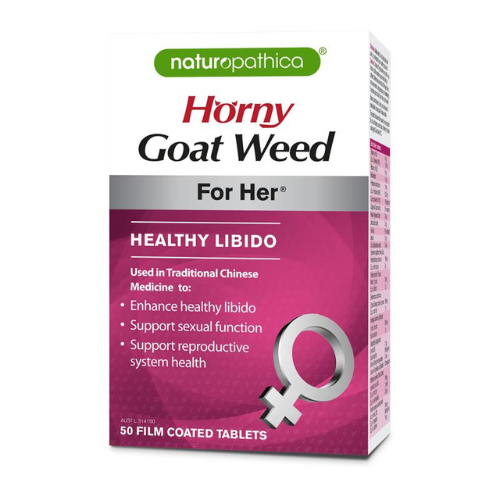Naturopathica Horny Goat Weed For Her 50 Tablets gallery image