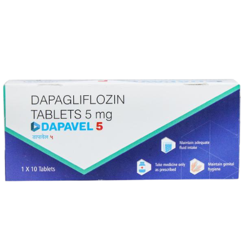 Dapavel 5mg Tablets gallery image
