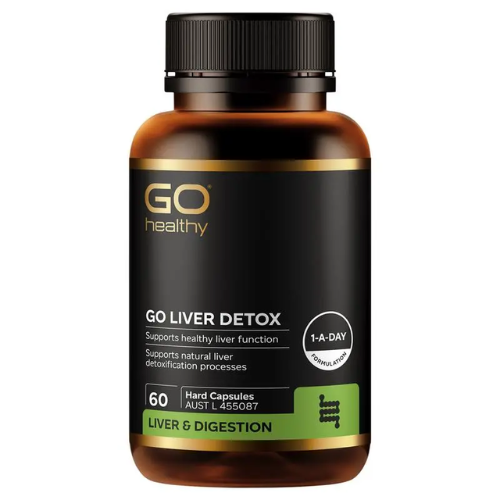 GO Healthy Liver Detox 60 Hard Capsules gallery image