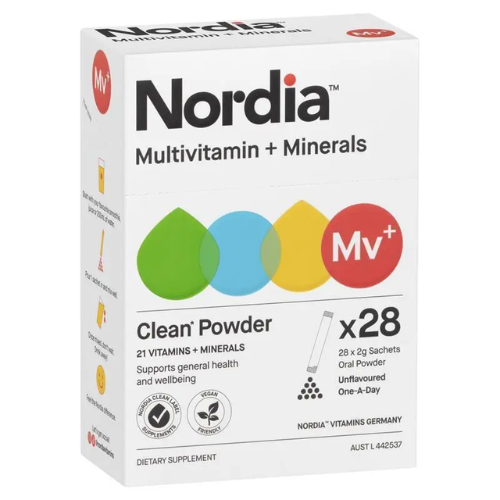 Nordia Multivitamin + Minerals Powder 28 Sachets gallery image
