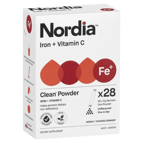 Nordia Iron + Vitamin C Powder 28 Sachets gallery image
