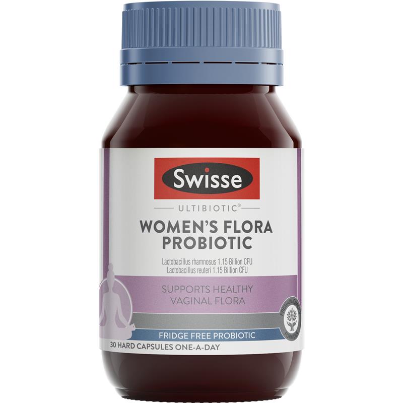Swisse Ultibiotic Womens Flora Probiotic 30 Capsules gallery image
